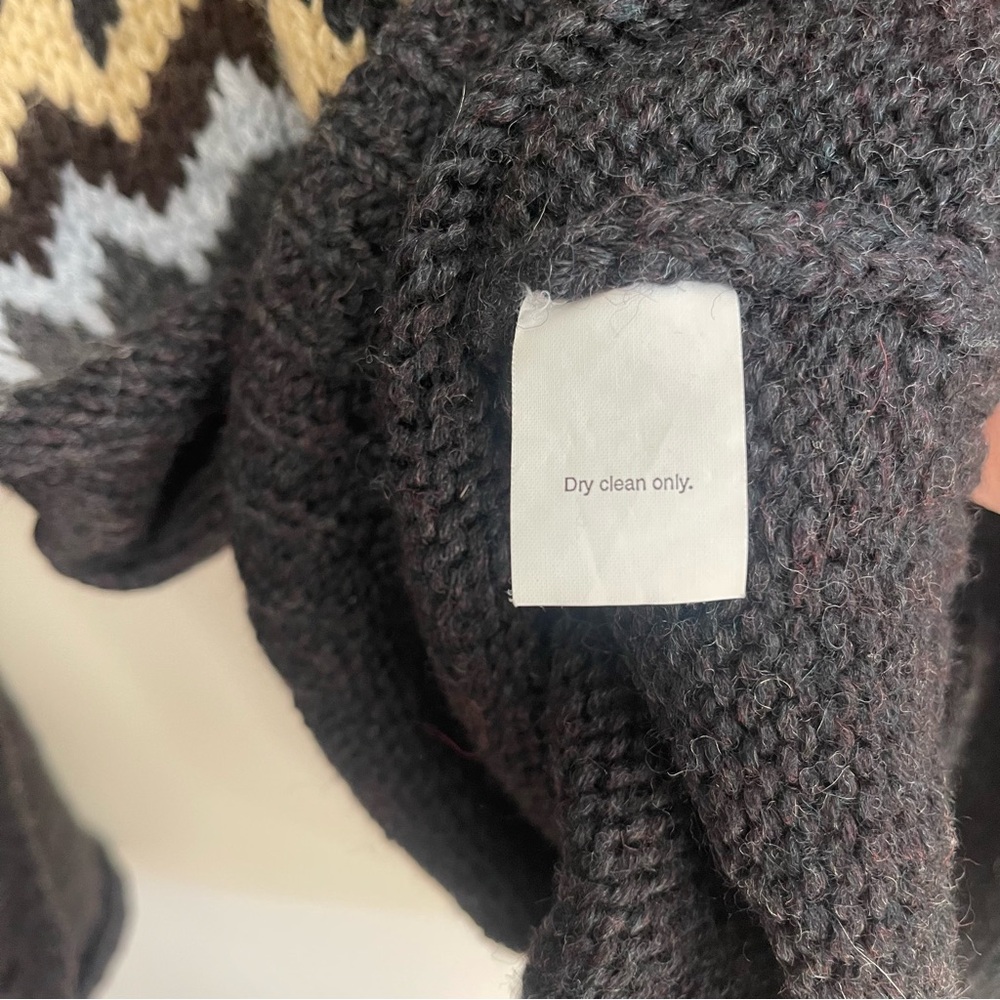 Vintage J Crew 100% Wool Sweater - Picture 5 of 6
